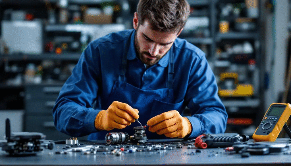 Drone Motor Maintenance and Repair