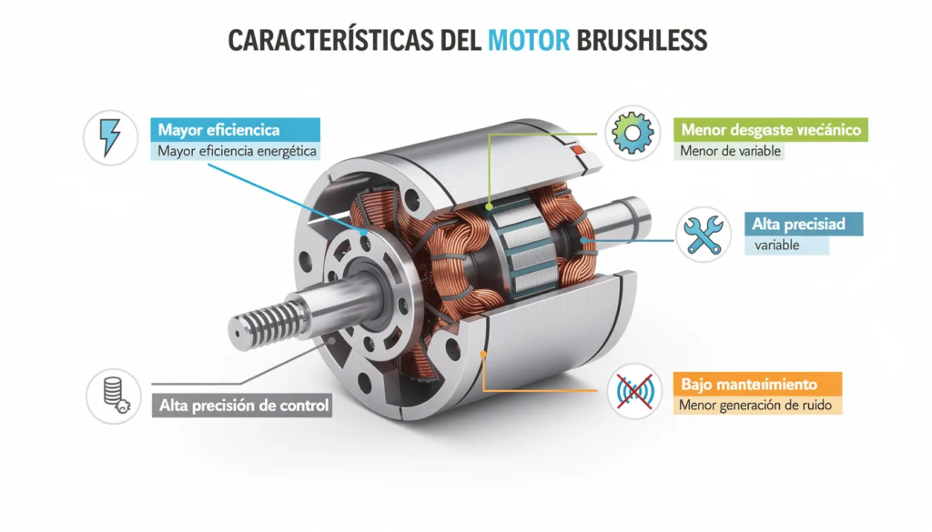 Características del brushless motor