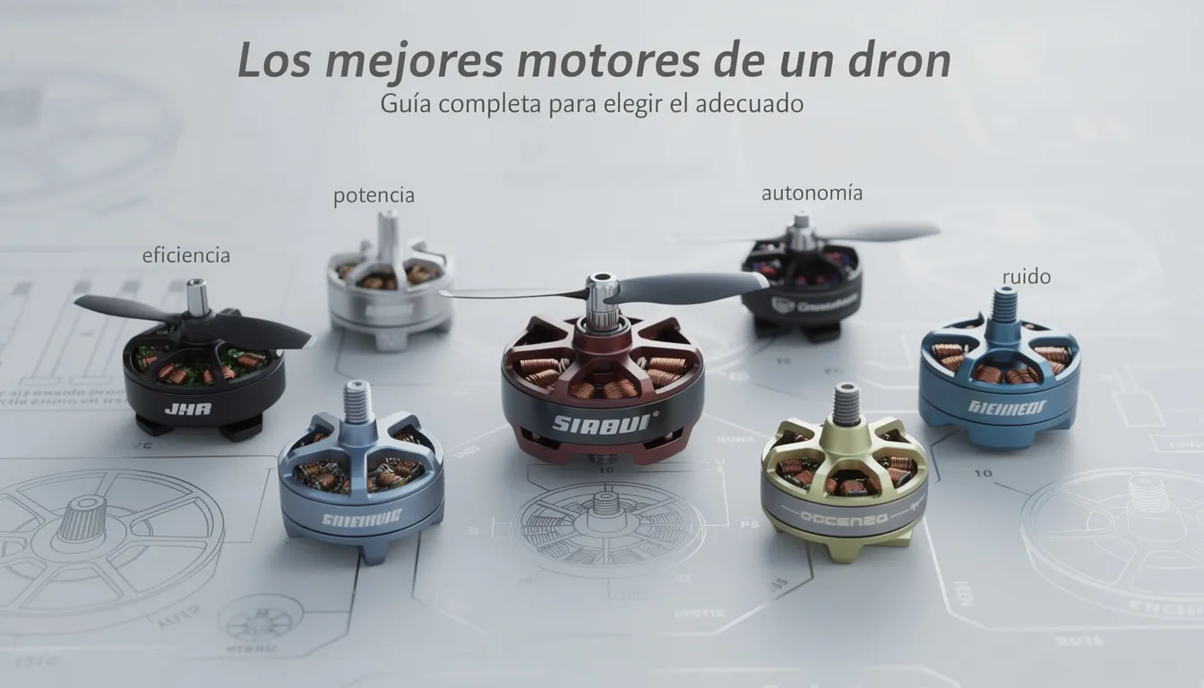 Los mejores motores de un dron Guía completa para elegir el adecuado