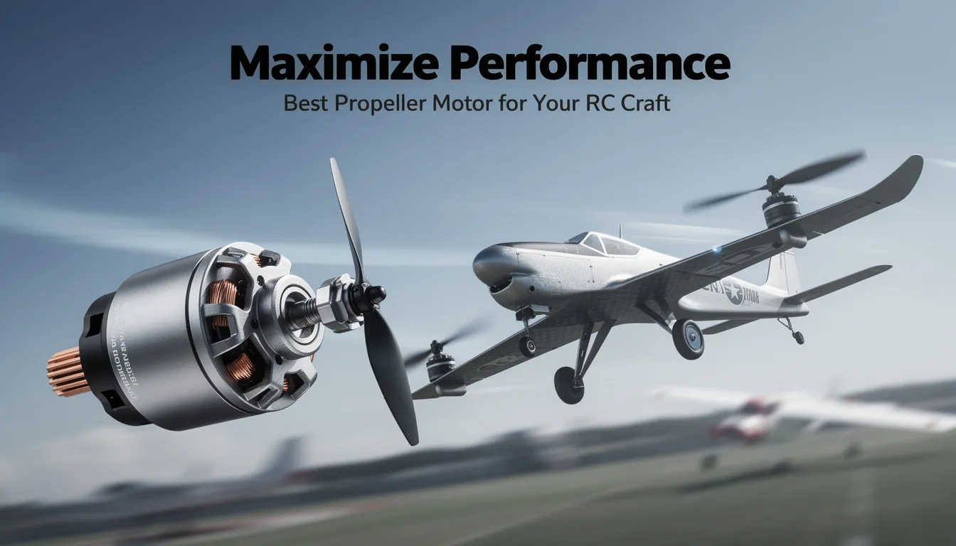 Maximize Performance with the Best Propeller Motor for Your RC Craft