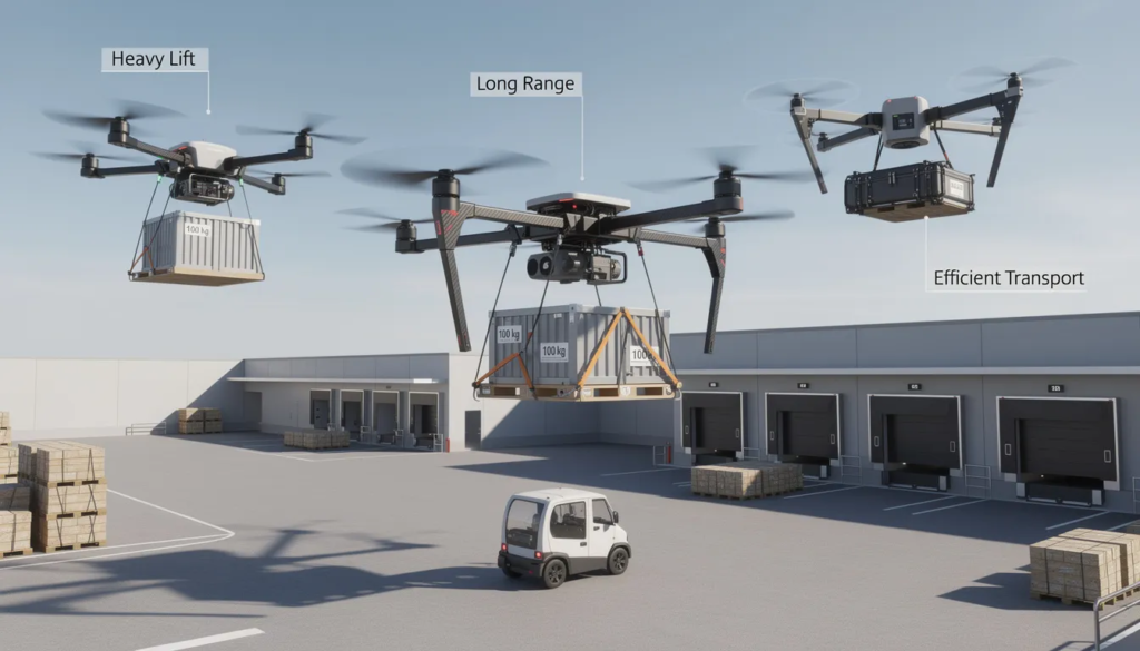 Top 100kg Payload Drones for Heavy Lifting and Efficient Transport